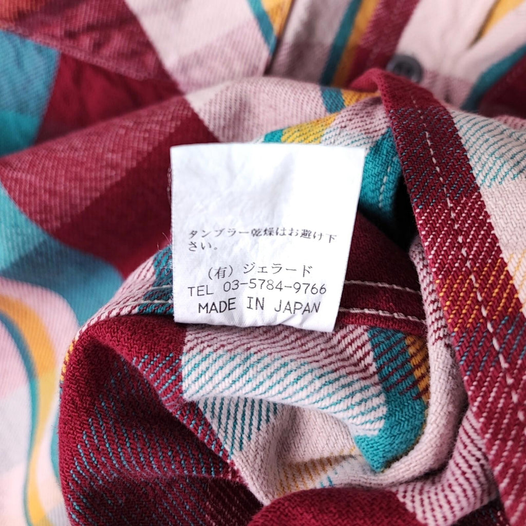 JELADO Men's Multicoloured Soft Twill Check Shirt
