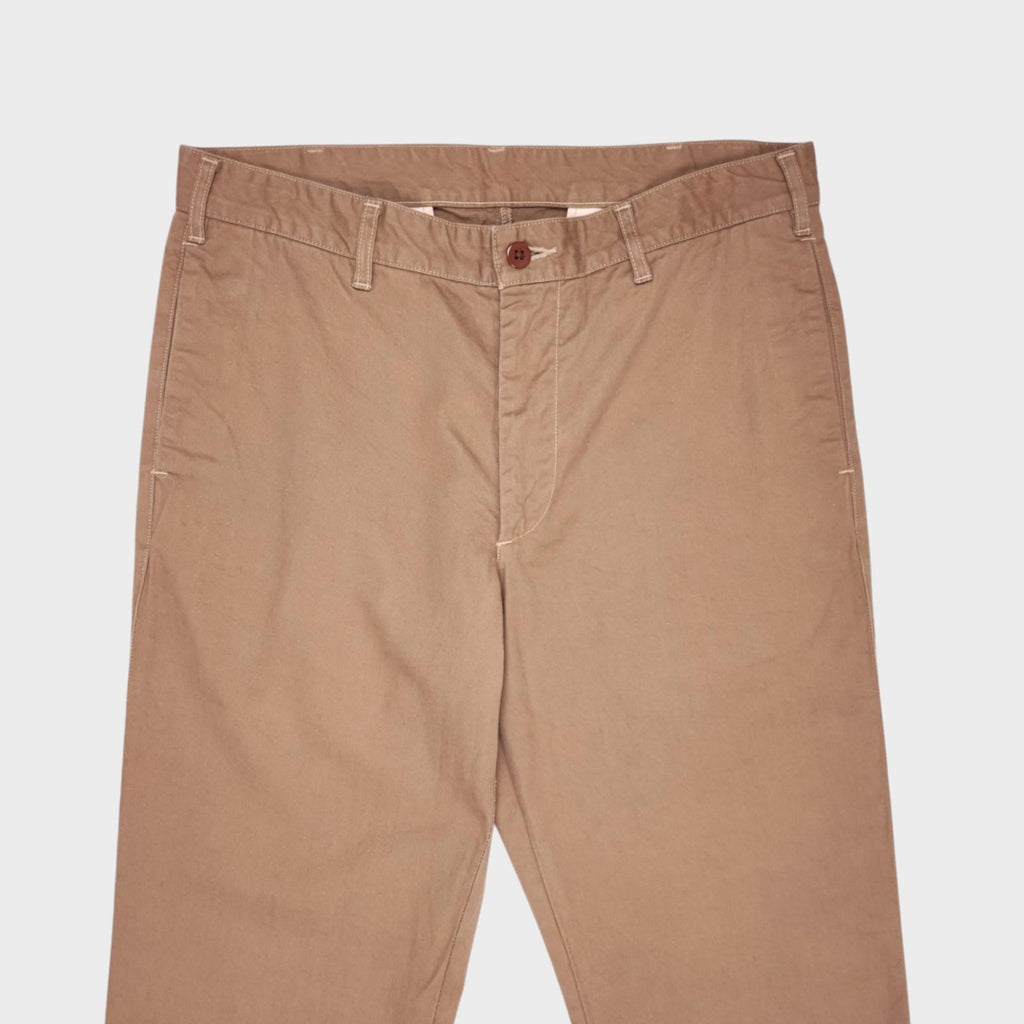 JELADO Men's Made in Japan Brown Chino Trousers