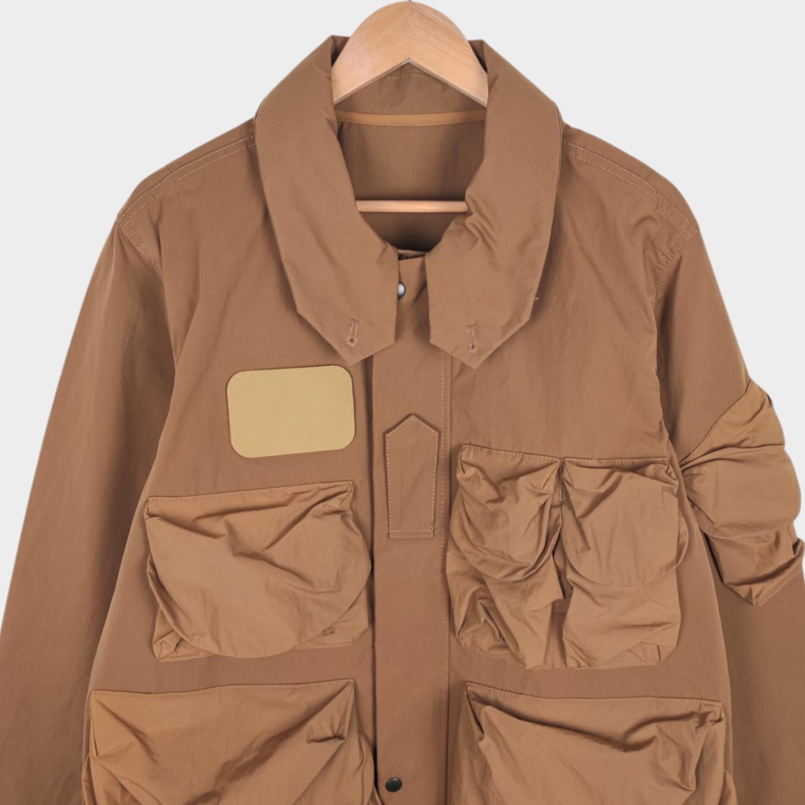 NORBIT BY HIROSHI NOZAWA Men's Coyote Beige Mountain Hike Parka Jacket