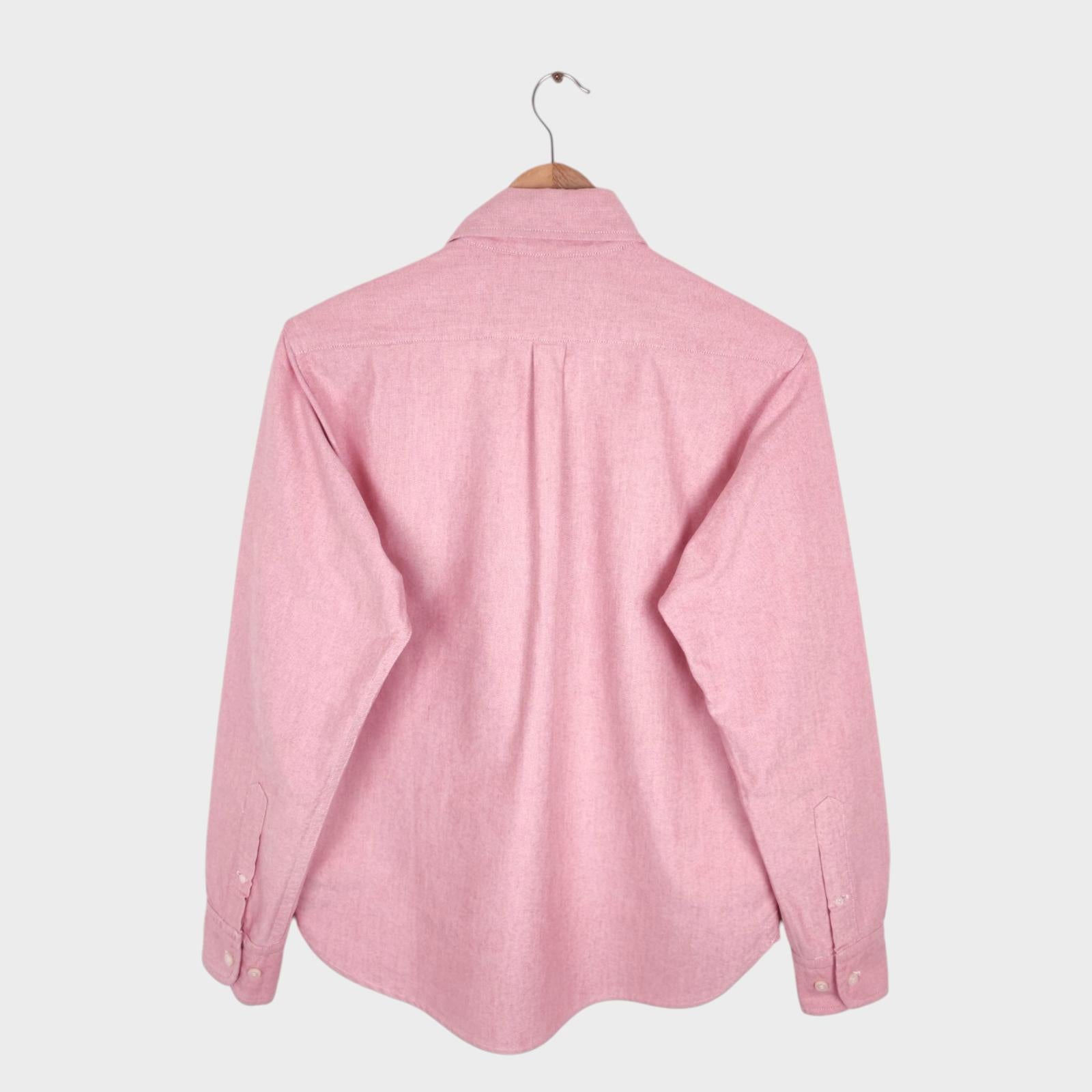 SUGAR CANE Men's Made in USA Pink Button Down BD Shirt