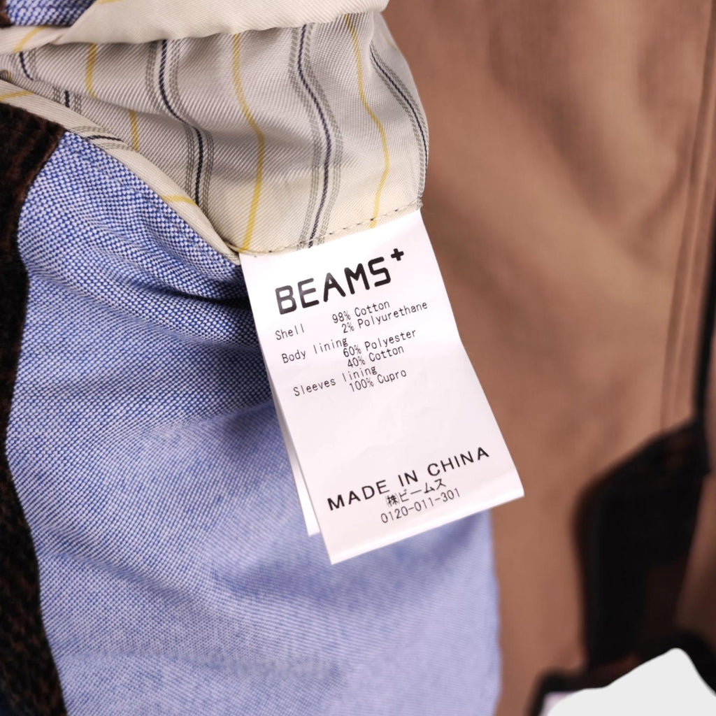 BEAMS PLUS Men's Patchwork Corduroy Blazer Jacket