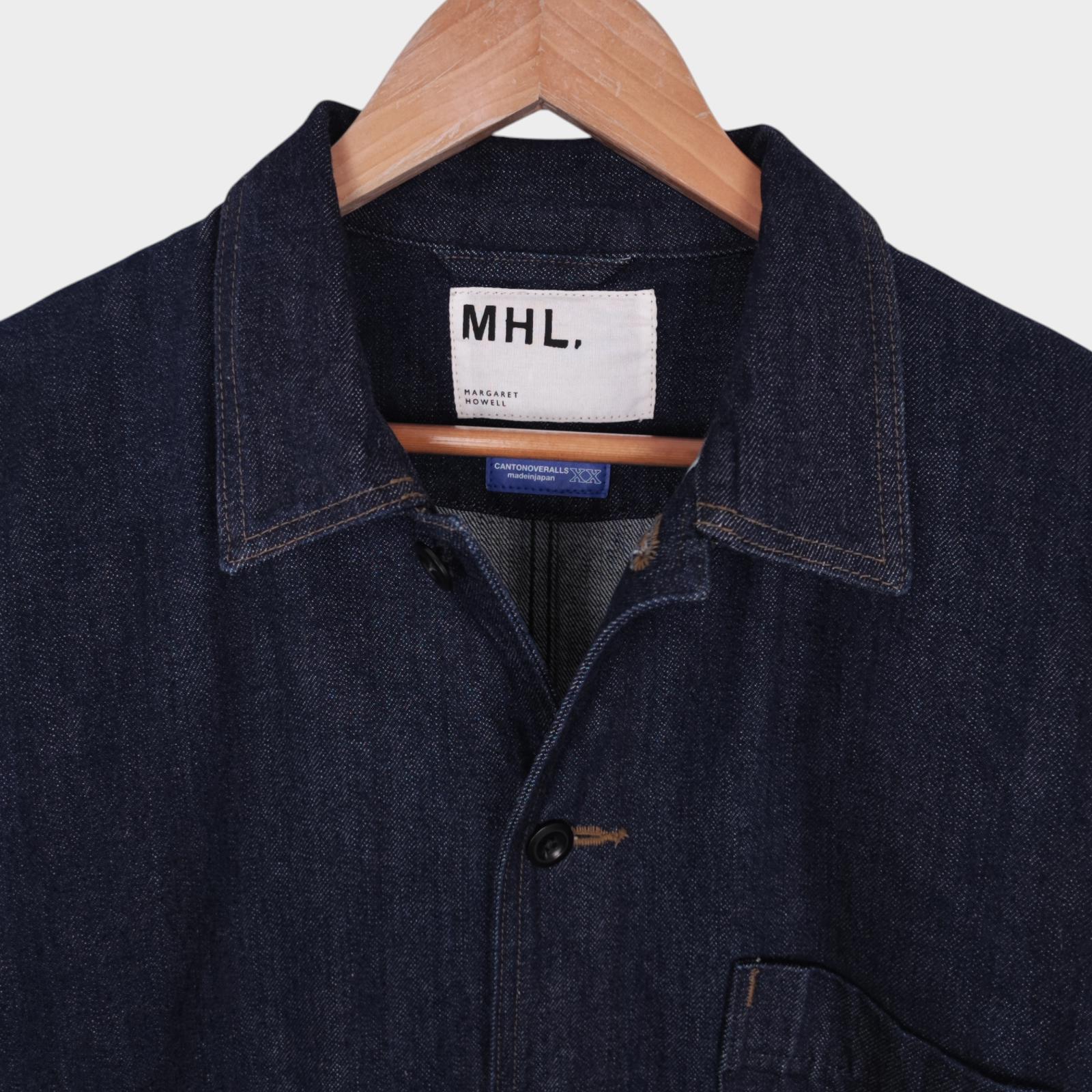 MHL MARGARET HOWELL Men's Canton Overalls Made in Japan Denim Chore Jacket