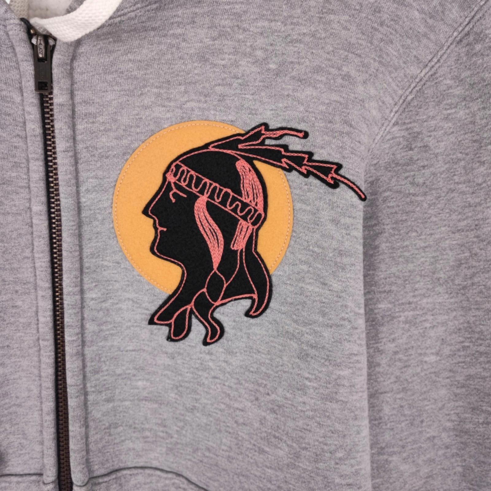 JELADO Men's Made in Japan Grey Mohawk Trail Zip Hoodie