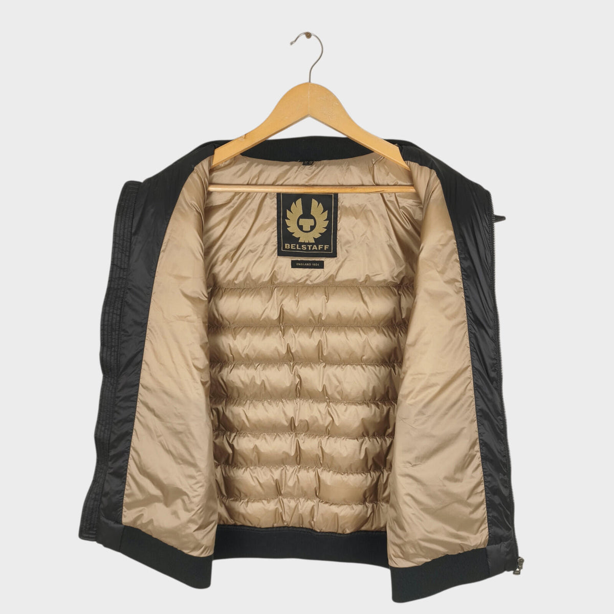 BELSTAFF Men's Black Quilted Puffer Circuit Gilet
