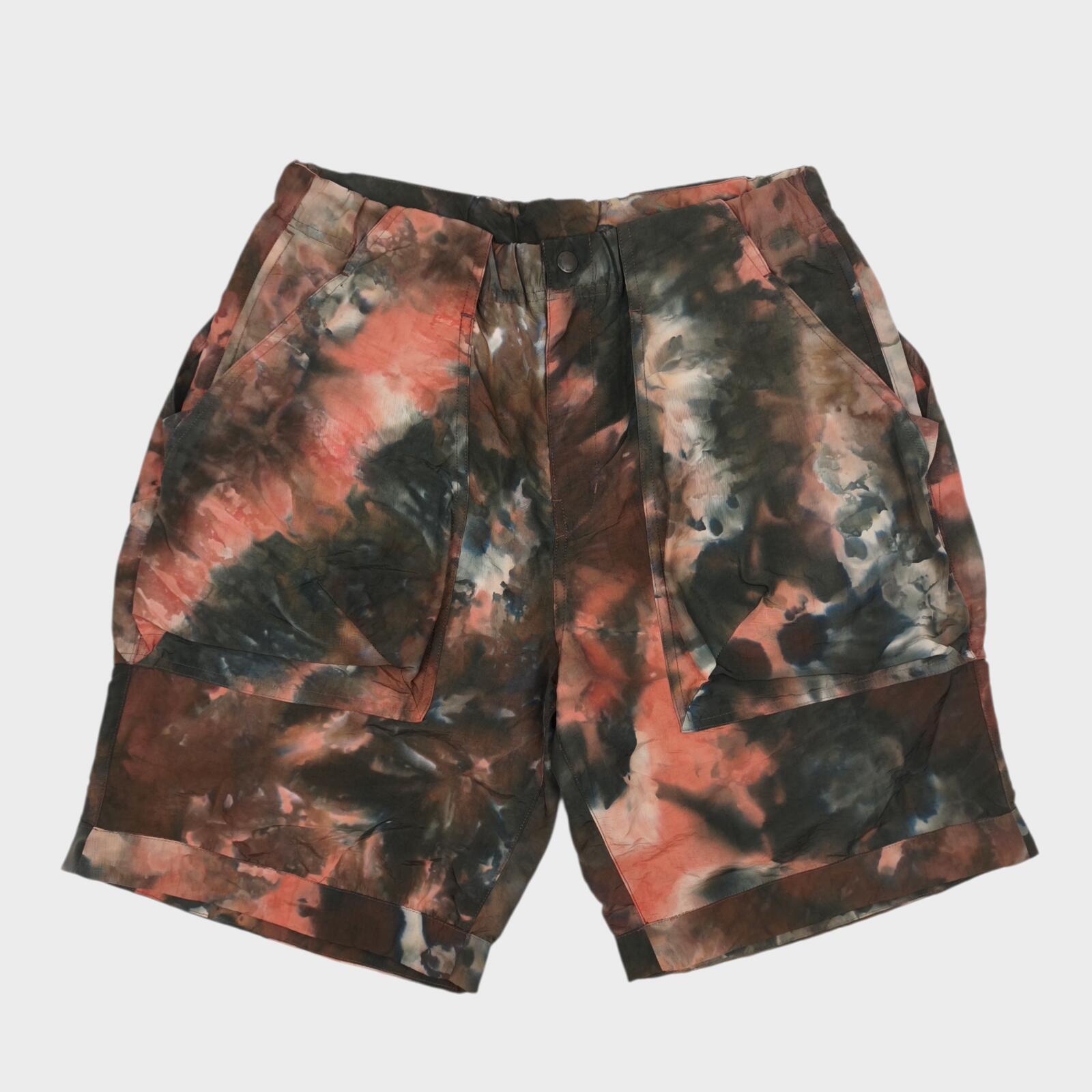 NORBIT BY HIROSHI NOZAWA Men's Injection Dyeing Cargo Shorts