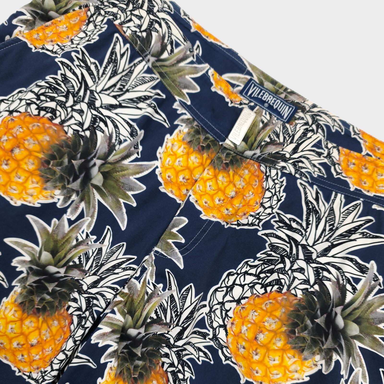 VILEBREQUIN Men's Pineapple Print Swim Shorts