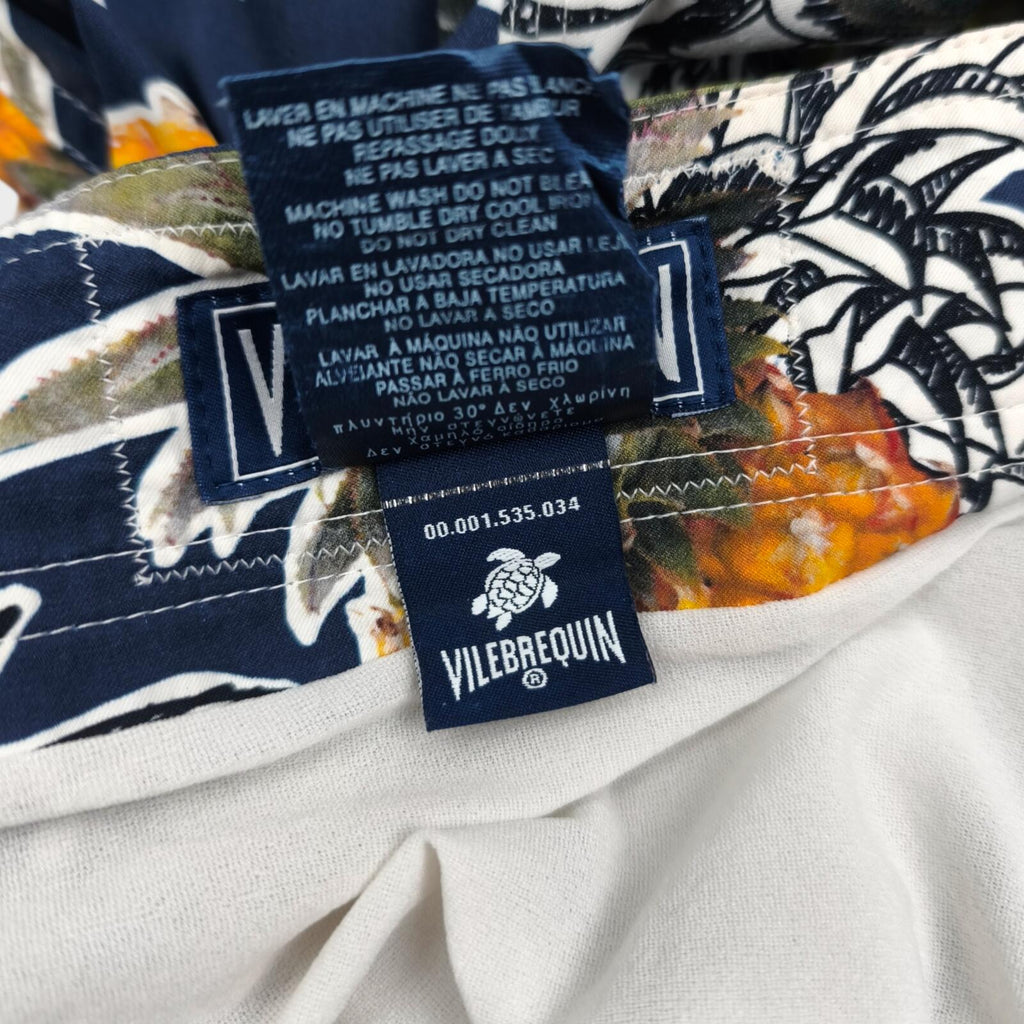 VILEBREQUIN Men's Pineapple Print Swim Shorts