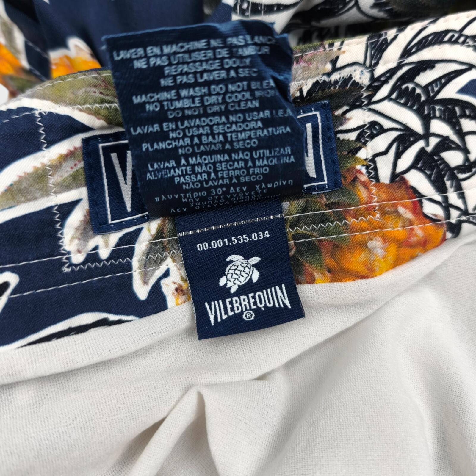 VILEBREQUIN Men's Pineapple Print Swim Shorts