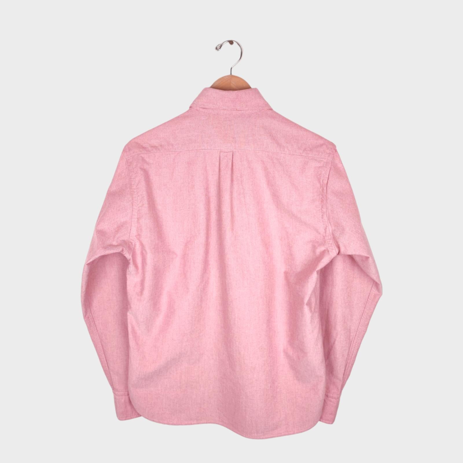 SUGAR CANE Men's Made in USA Pink Button Down BD Shirt