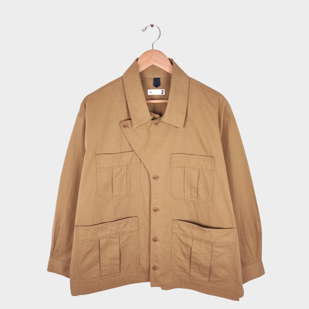 TS(S) Men's Cotton Slub Yarn Twill Military Chore Jacket