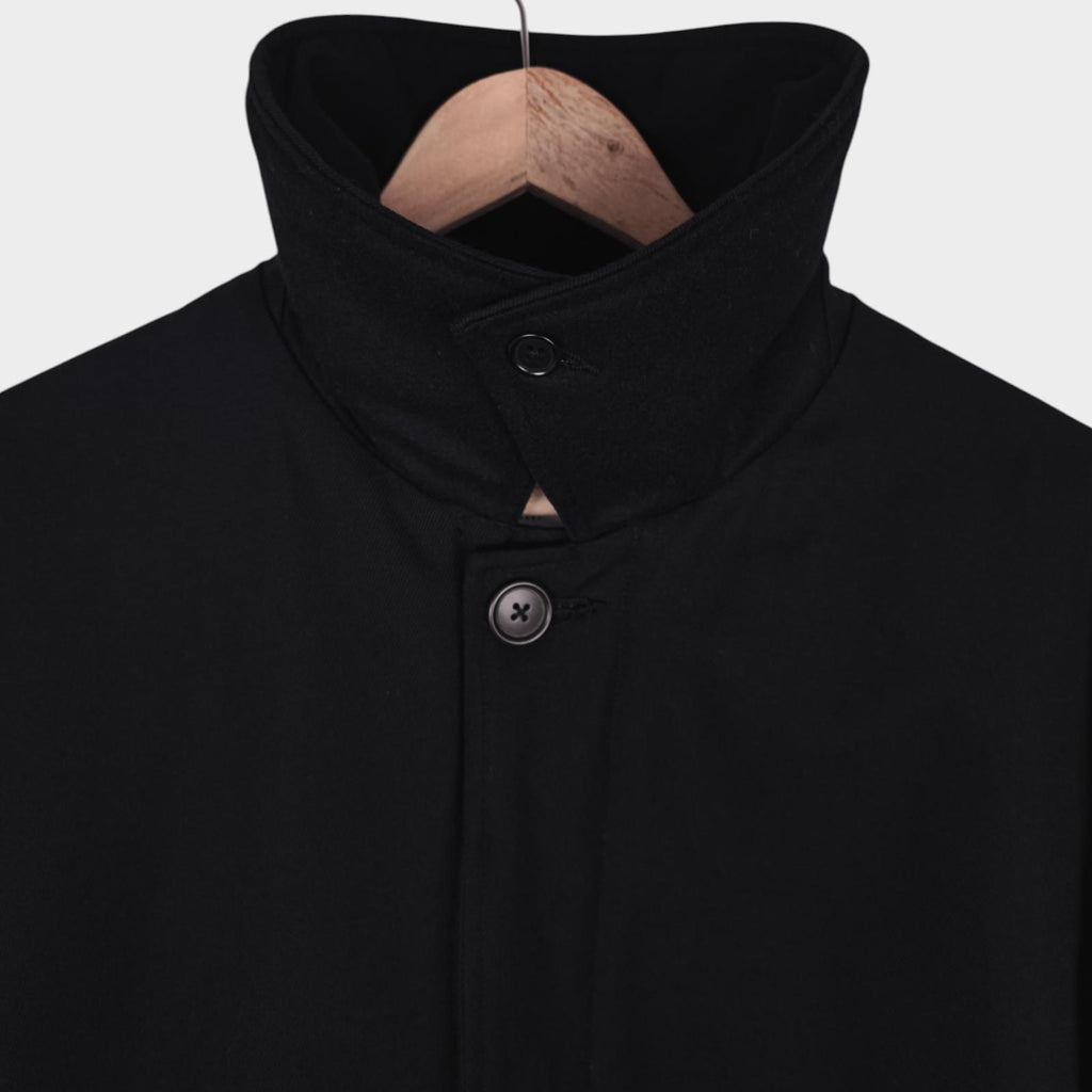 MHL MARGARET HOWELL Men's Black Cotton/Wool Jacket