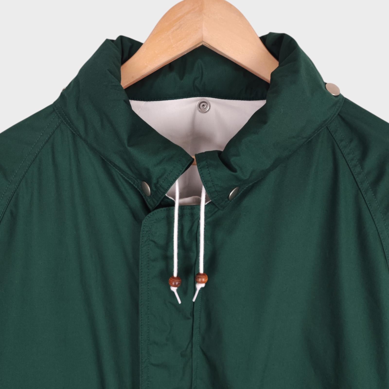 BEAMS PLUS Men's Green 3 Layer Sailing Parka Jacket