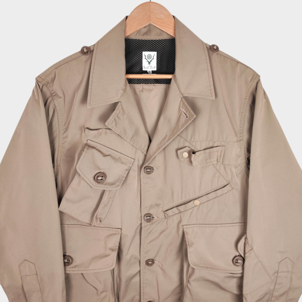 SOUTH2 WEST8 Men's Made in Japan Light Beige Tenkara Utility Jacket