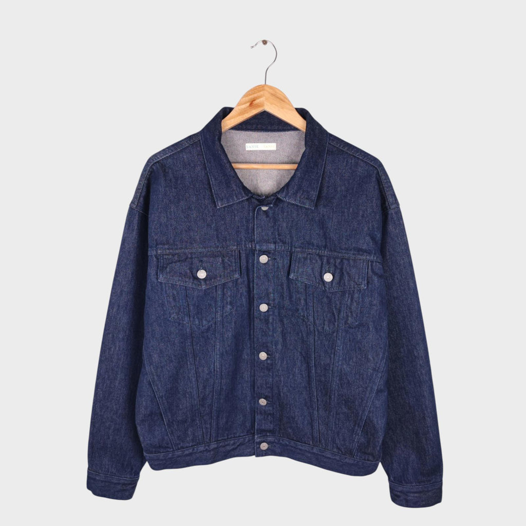 SANSE SANSE Men's Made in Japan Blue Relaxed Fit Denim Jacket