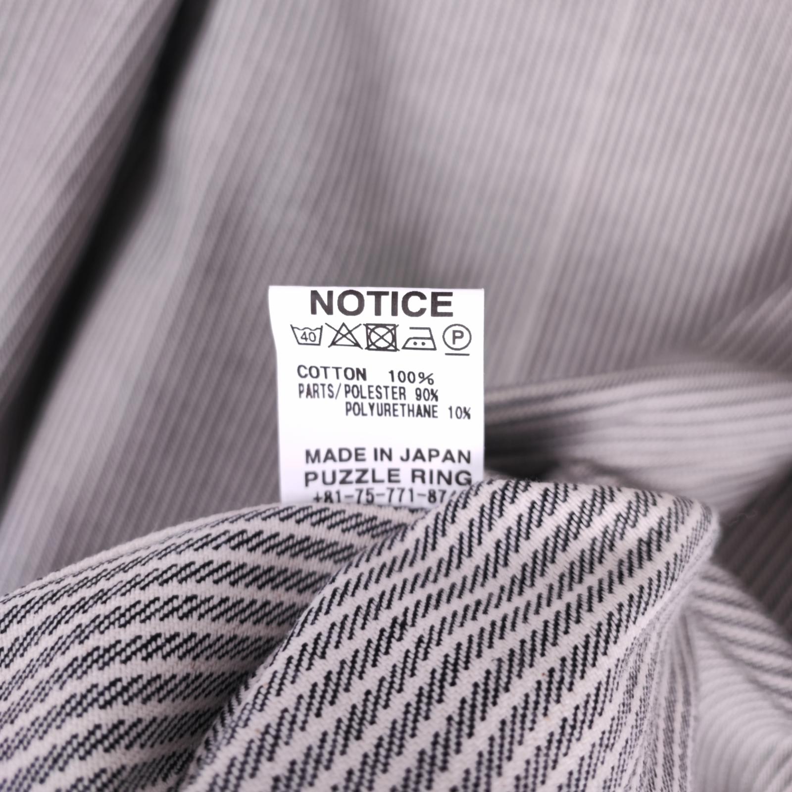 SASSAFRAS Men's Made in Japan Hickory Stripe Pruner Jacket