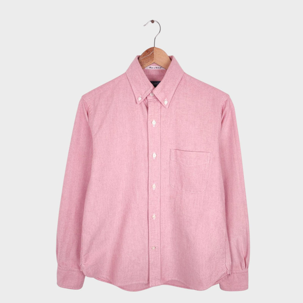SUGAR CANE Men's Made in USA Pink Button Down BD Shirt