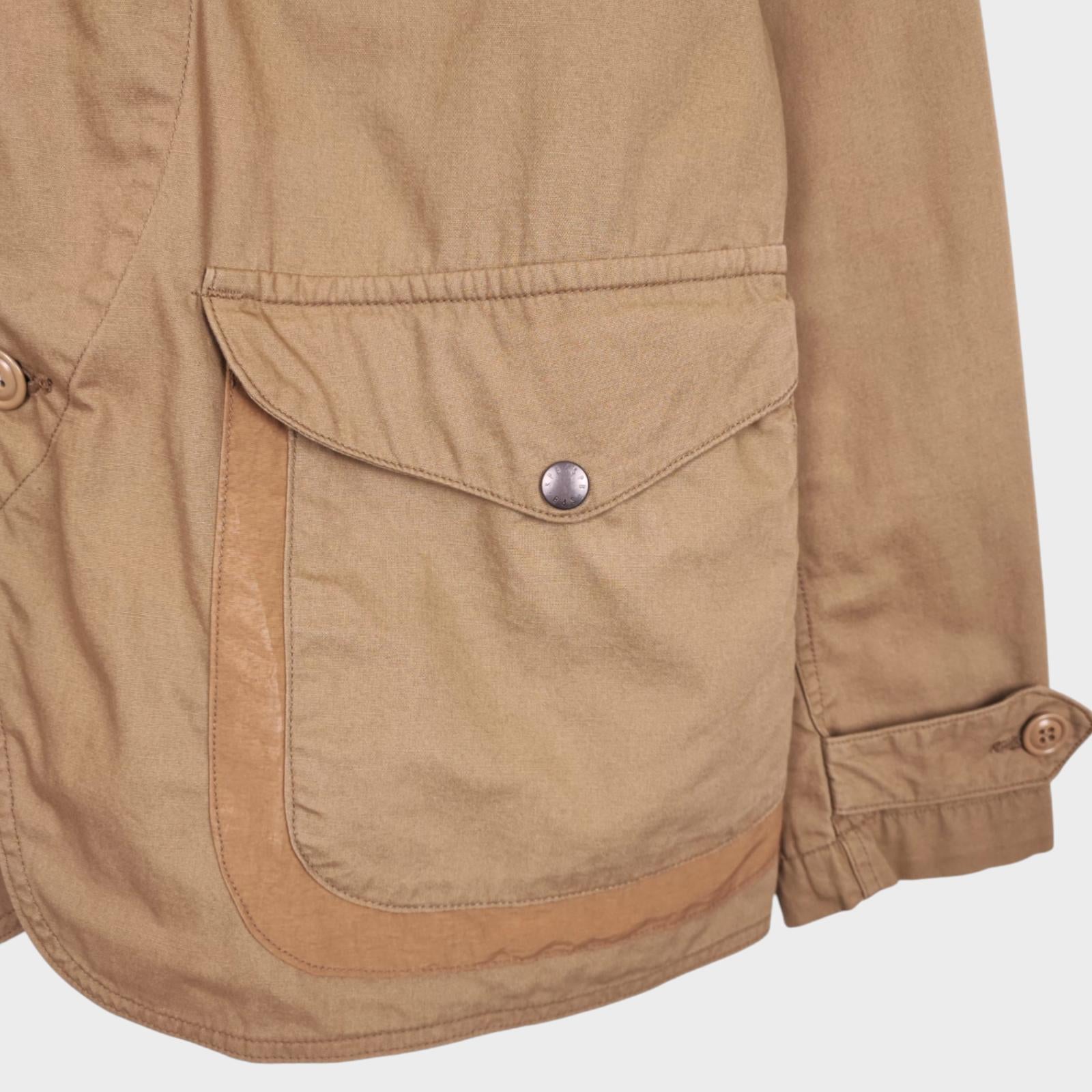 SPELLBOUND Men's Made in Japan Beige Indy Hunting Chore Jacket