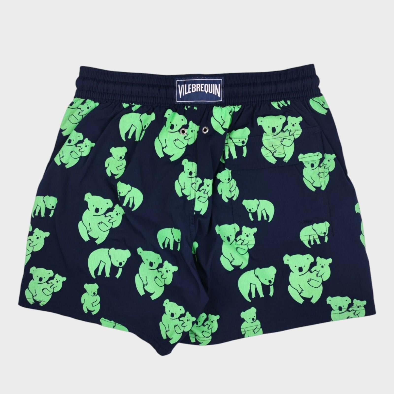 VILEBREQUIN Men's Glow in the Dark Koala Print Swim Shorts