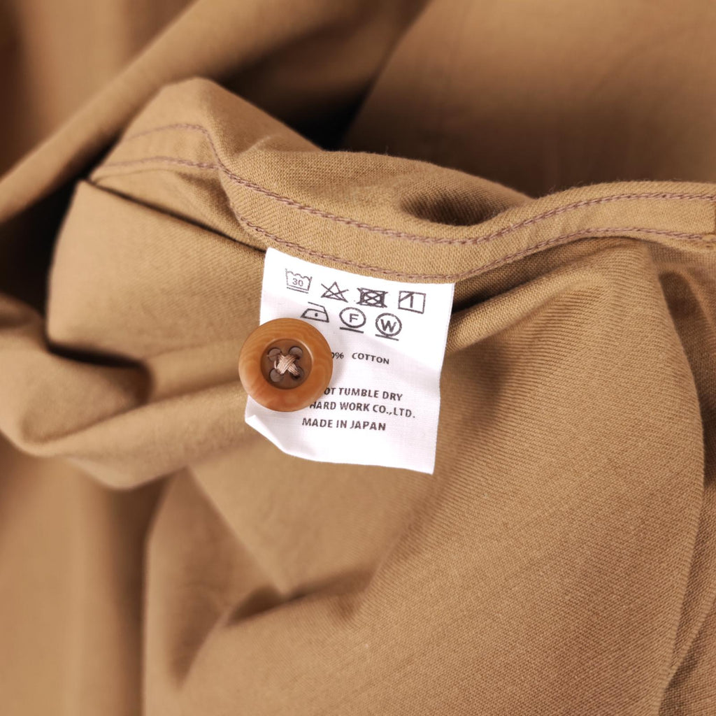 TS(S) Men's Cotton Slub Yarn Twill Military Chore Jacket