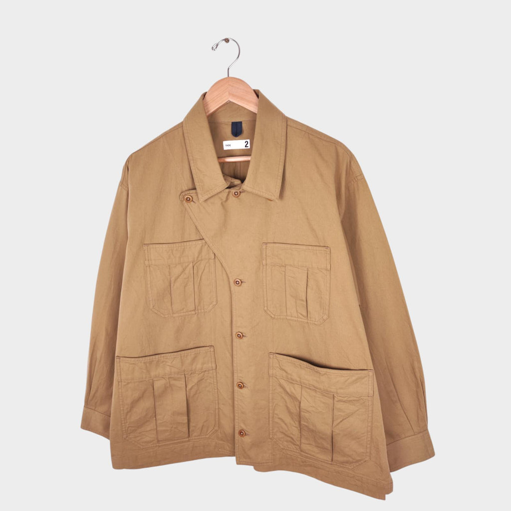 TS(S) Men's Cotton Slub Yarn Twill Military Chore Jacket