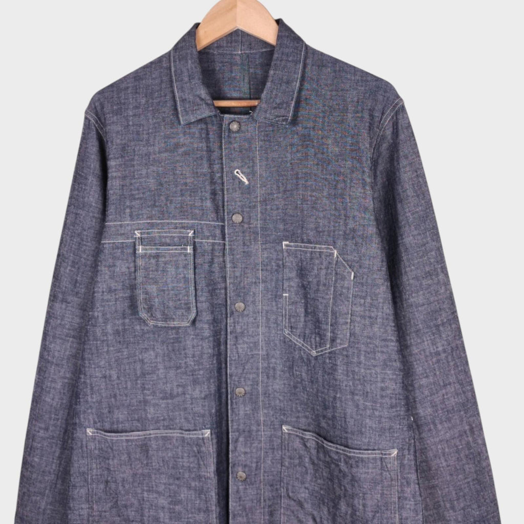 SUNNY SPORTS Men's Made in Japan Chambray Chore Jacket