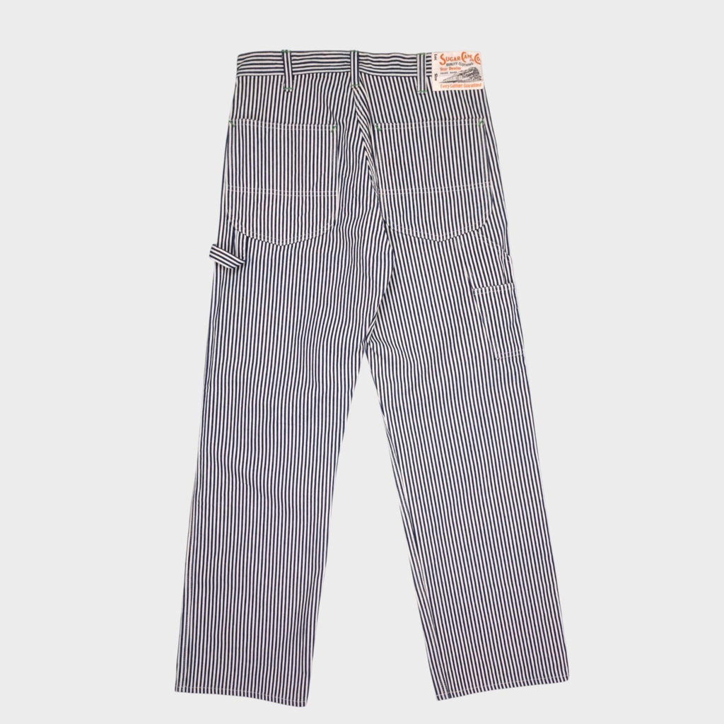SUGAR CANE Men's Hickory Stripe High Waist Made in Japan Trousers