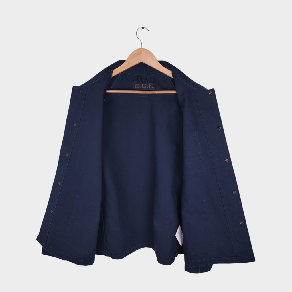 FILSON Men's Navy Blue Duck Canvas Cotton Chore Jacket