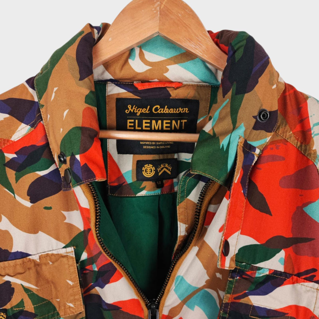 NIGEL CABOURN x ELEMENT Men's Alder Hunting Military Parka Jacket