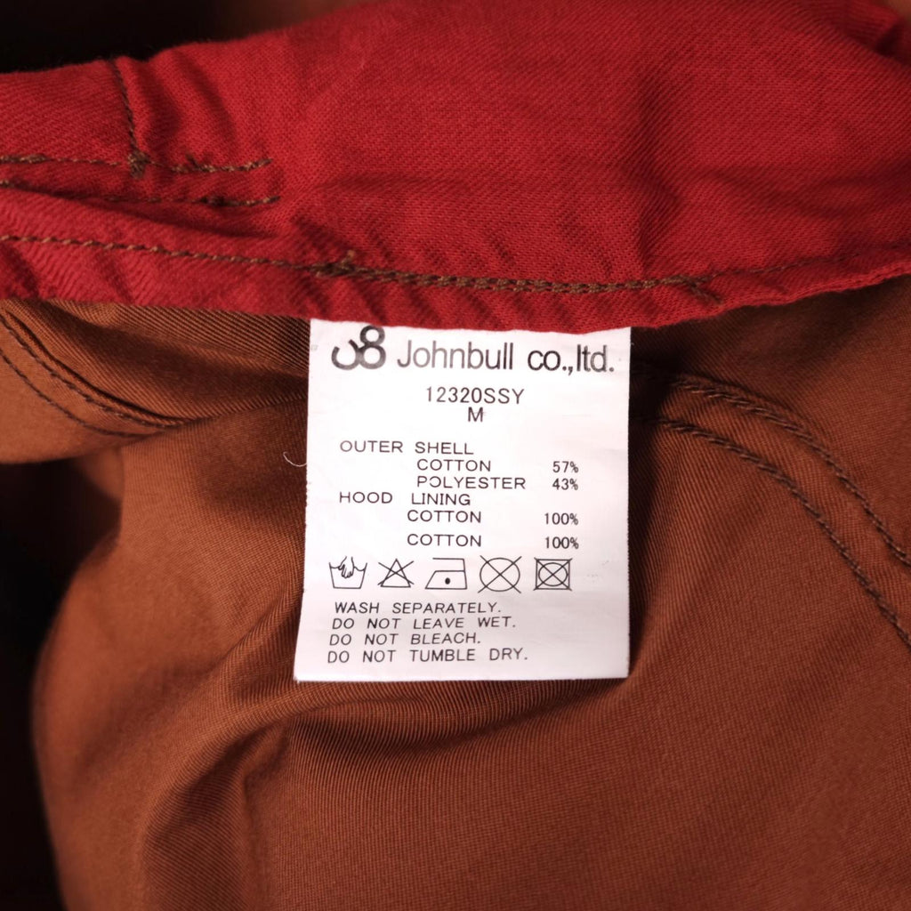JOHNBULL Men's Burnt Orange Military Utility Jacket