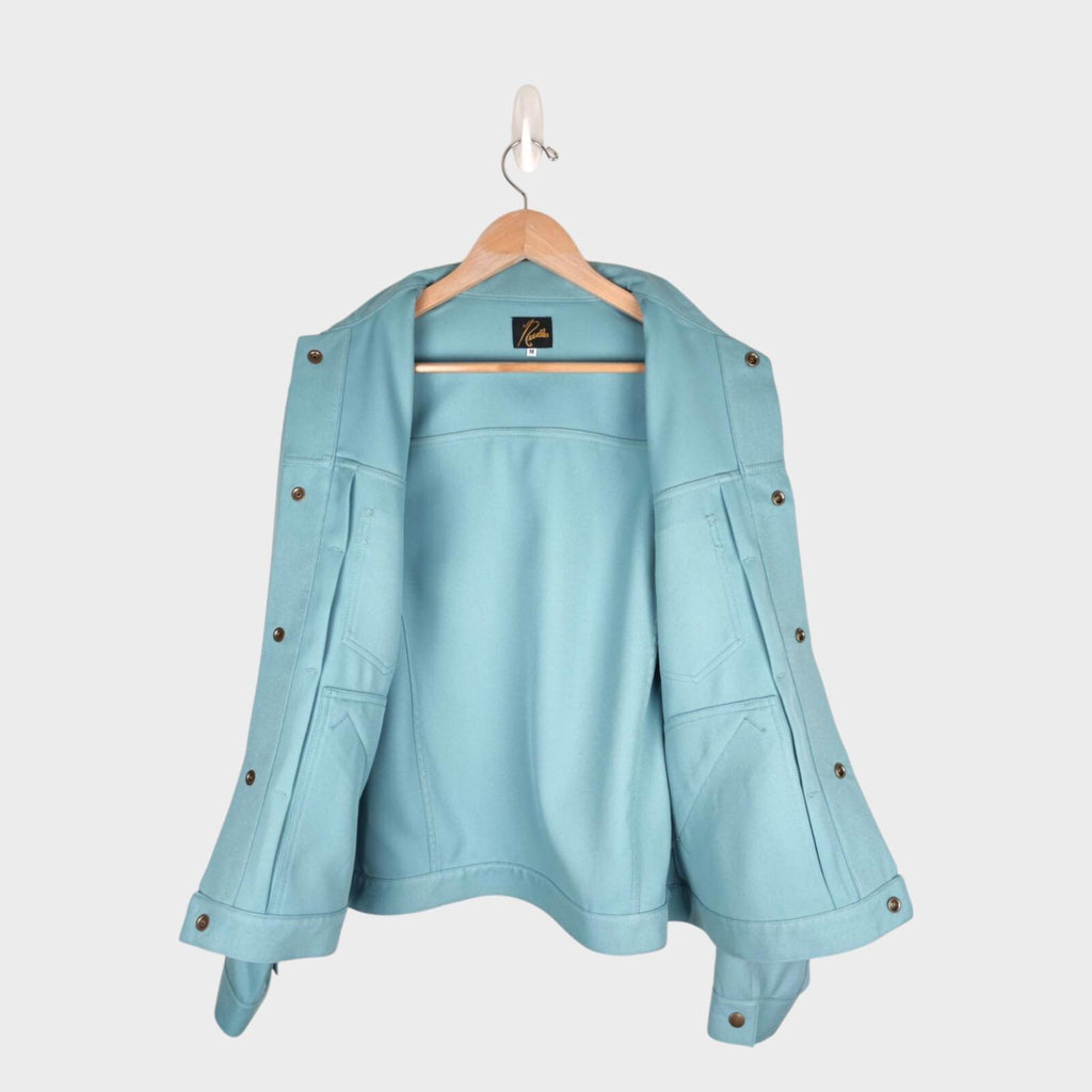 NEEDLES Men's Light Blue Made in Japan Penny Jean Jacket