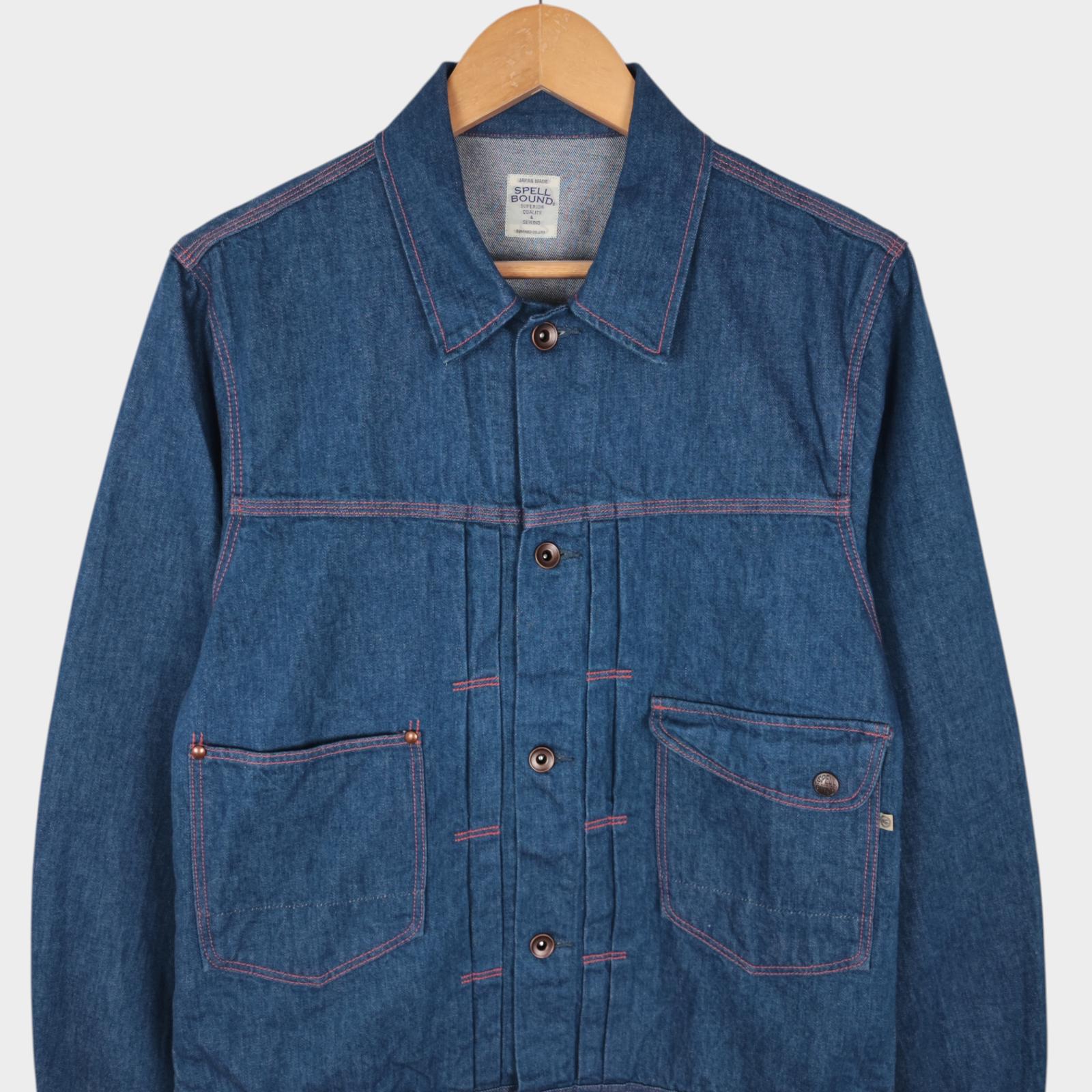 SPELLBOUND Men's Made in Japan Blue Denim Jacket