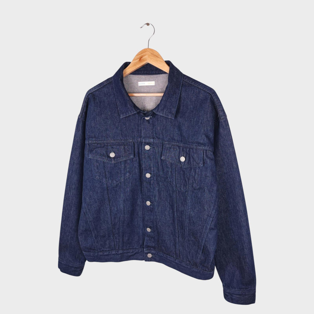 SANSE SANSE Men's Made in Japan Blue Relaxed Fit Denim Jacket