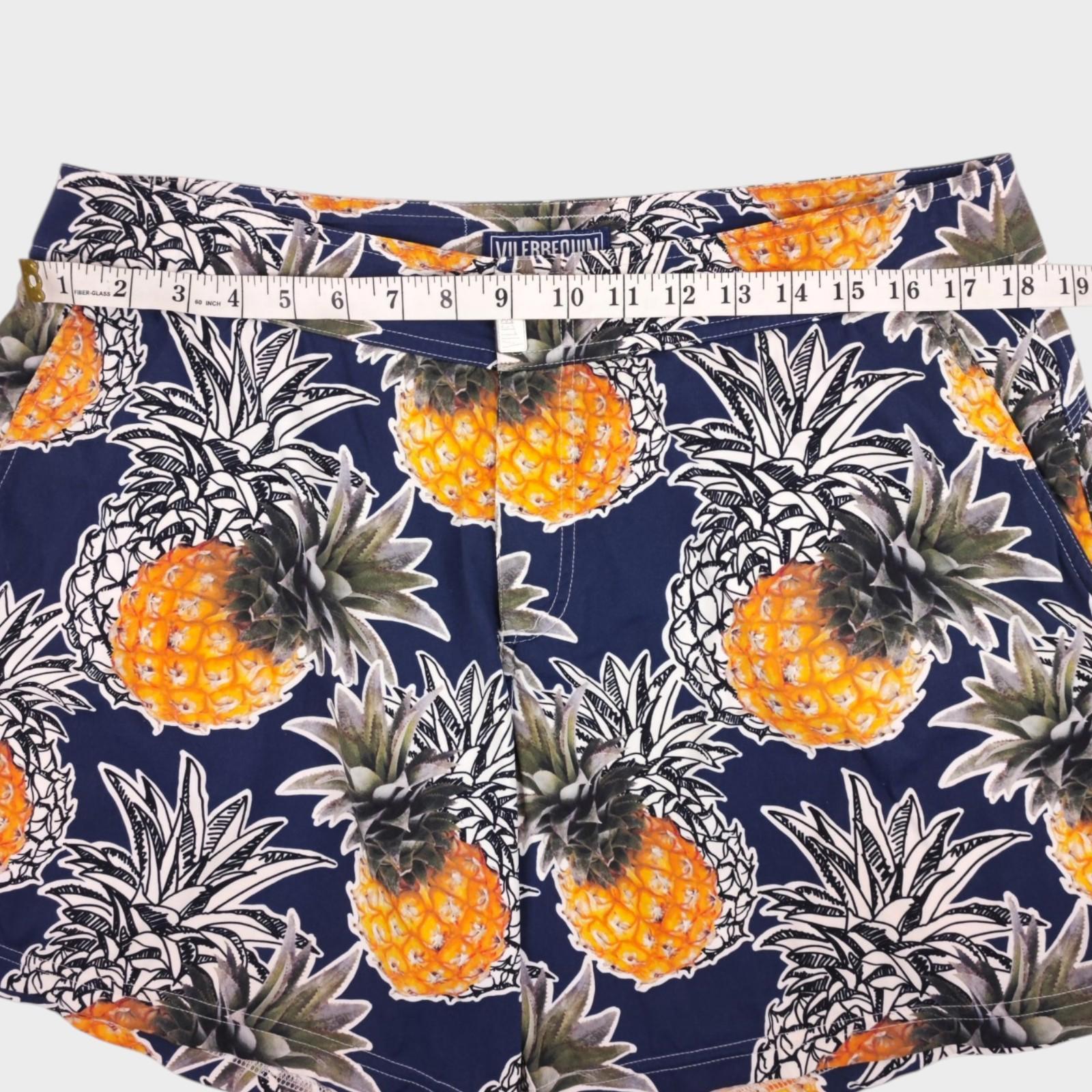 VILEBREQUIN Men's Pineapple Print Swim Shorts