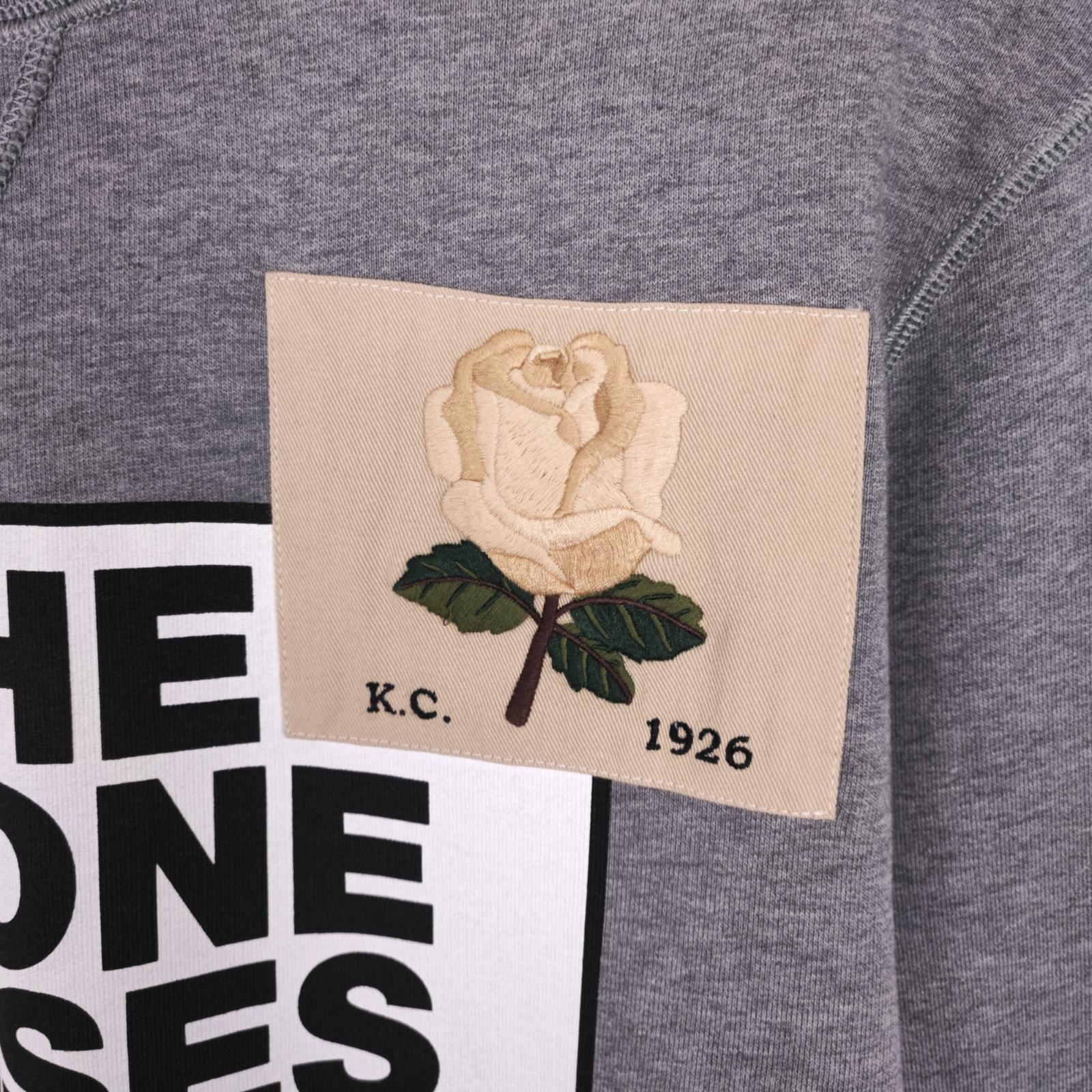 KENT & CURWEN Men's Grey Limited Edition 'The Stone Roses' Sweatshirt