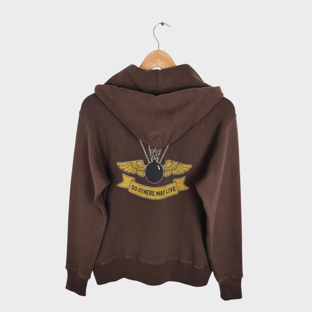 TOYS MCCOY McHill Sportswear Men's Made in Japan Brown USCG Hoodie