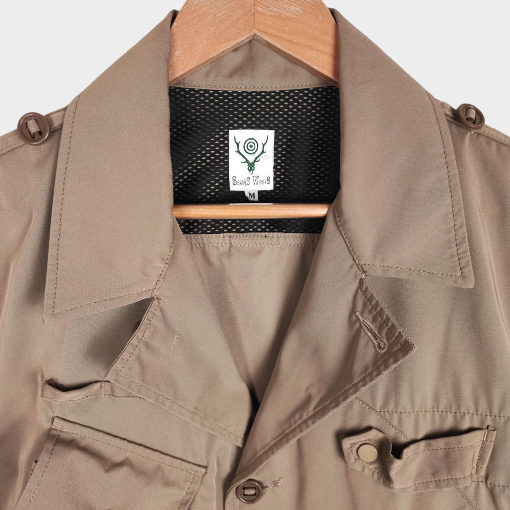 SOUTH2 WEST8 Men's Made in Japan Light Beige Tenkara Utility Jacket