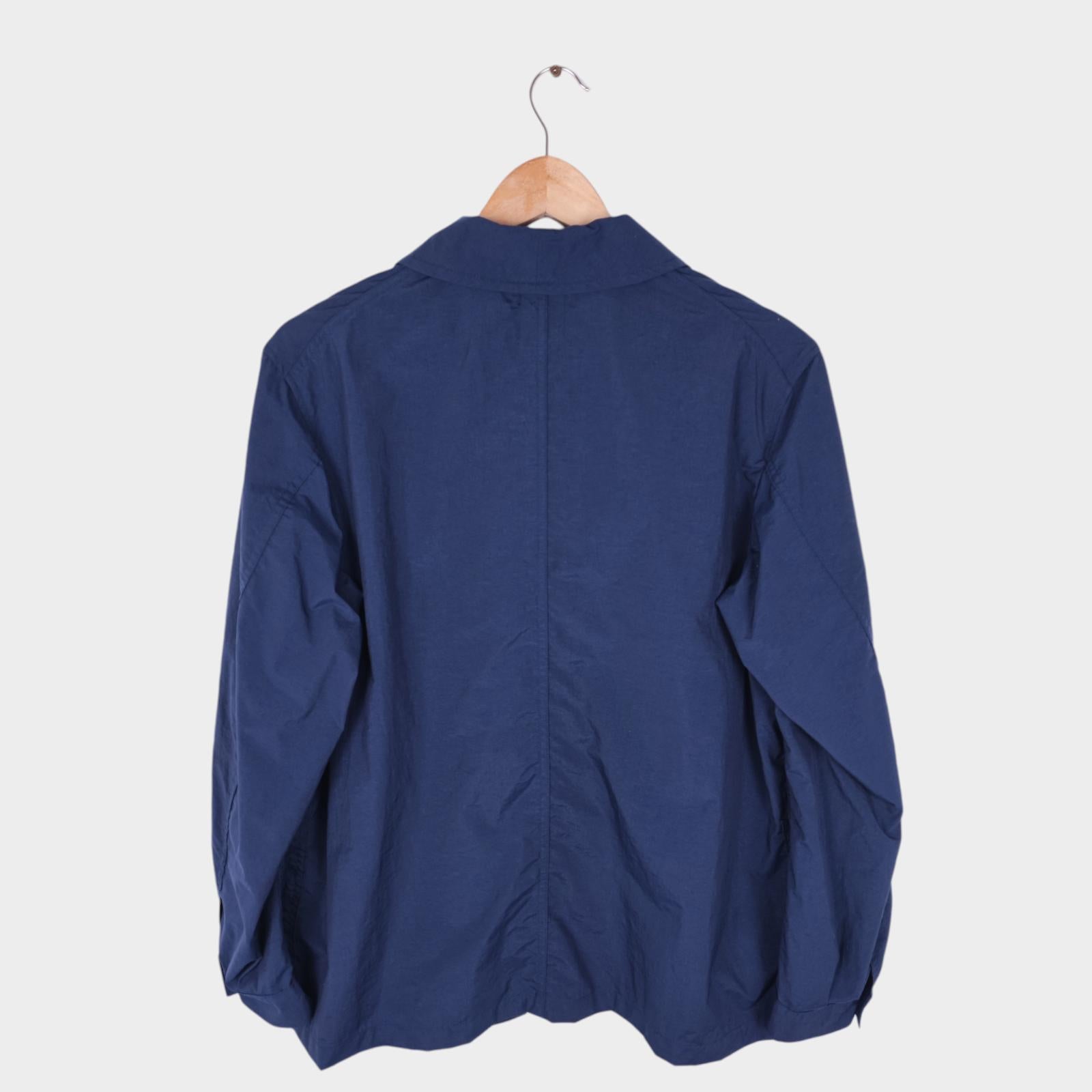 DANTON Men's Navy Blue Made in Japan Lightweight Nylon Chore Jacket