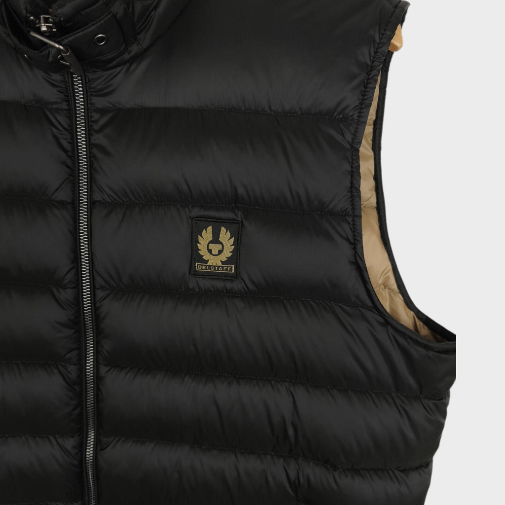 BELSTAFF Men's Black Quilted Puffer Circuit Gilet