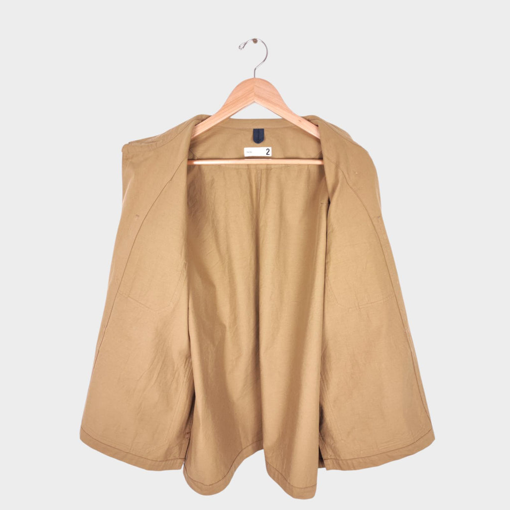 TS(S) Men's Cotton Slub Yarn Twill Military Chore Jacket