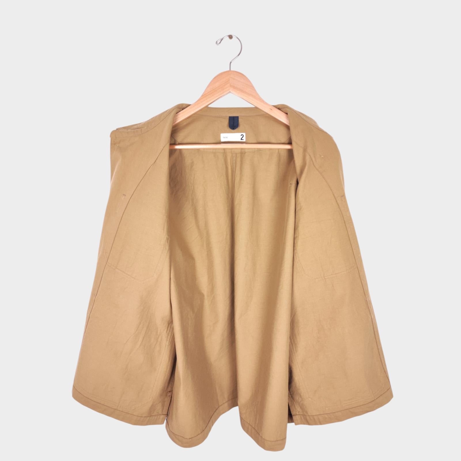 TS(S) Men's Cotton Slub Yarn Twill Military Chore Jacket