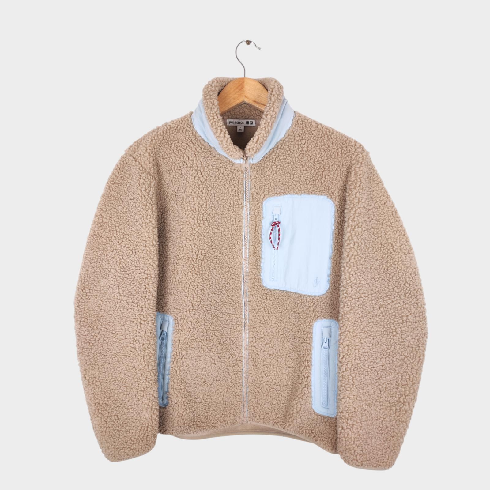 J.W. ANDERSON x UNIQLO Men's Cream Fleece Jacket