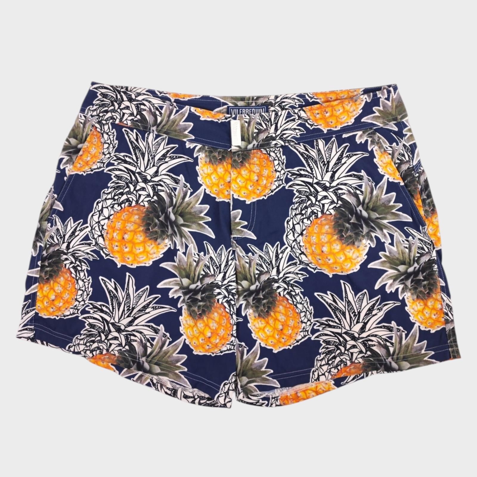 VILEBREQUIN Men's Pineapple Print Swim Shorts