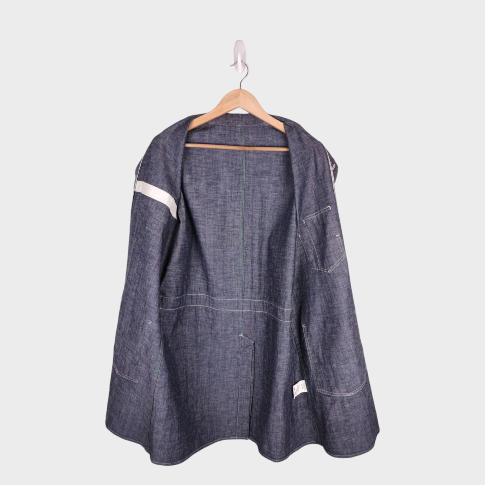 SUNNY SPORTS Men's Made in Japan Chambray Chore Jacket