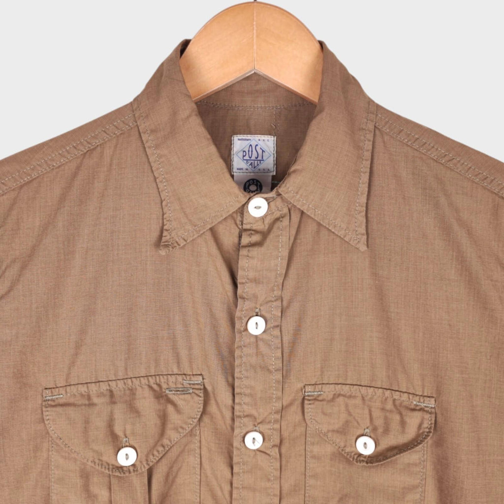 POST OVERALLS Men's Beige Cruzer Shirt