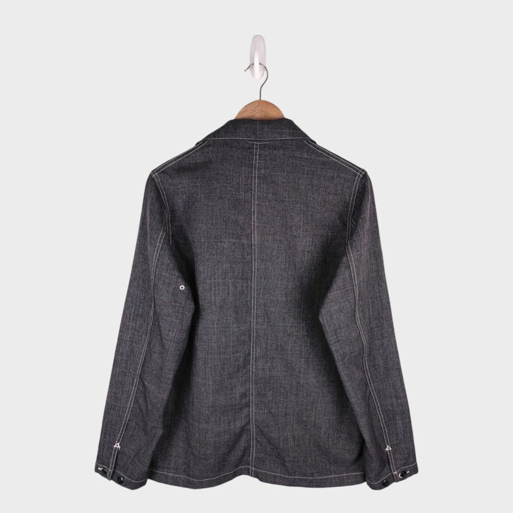 NEEDLES Men's Grey Made in Japan Western Chore Jacket