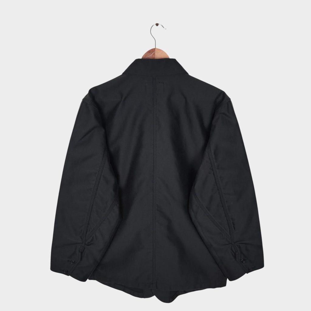 ANDFAMILYS CO. KYOTO Men's Made in Japan Black Moleskin Chore Jacket