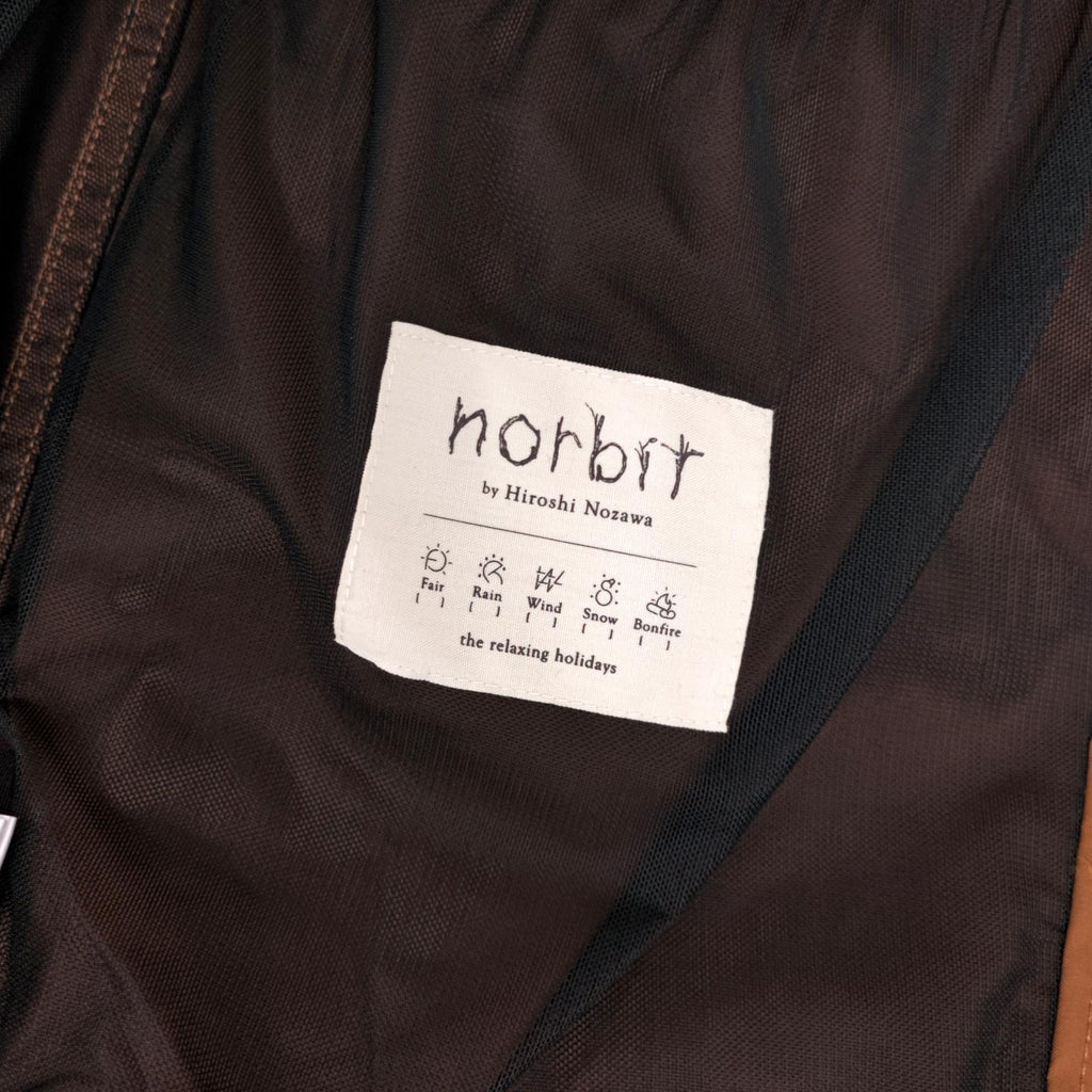 NORBIT BY HIROSHI NOZAWA Men's Coyote Beige Mountain Hike Parka Jacket