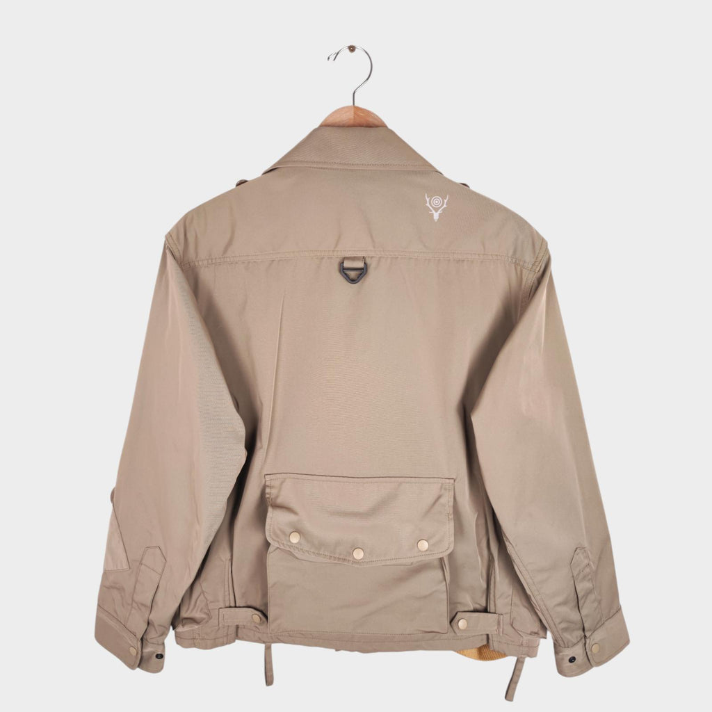 SOUTH2 WEST8 Men's Made in Japan Light Beige Tenkara Utility Jacket