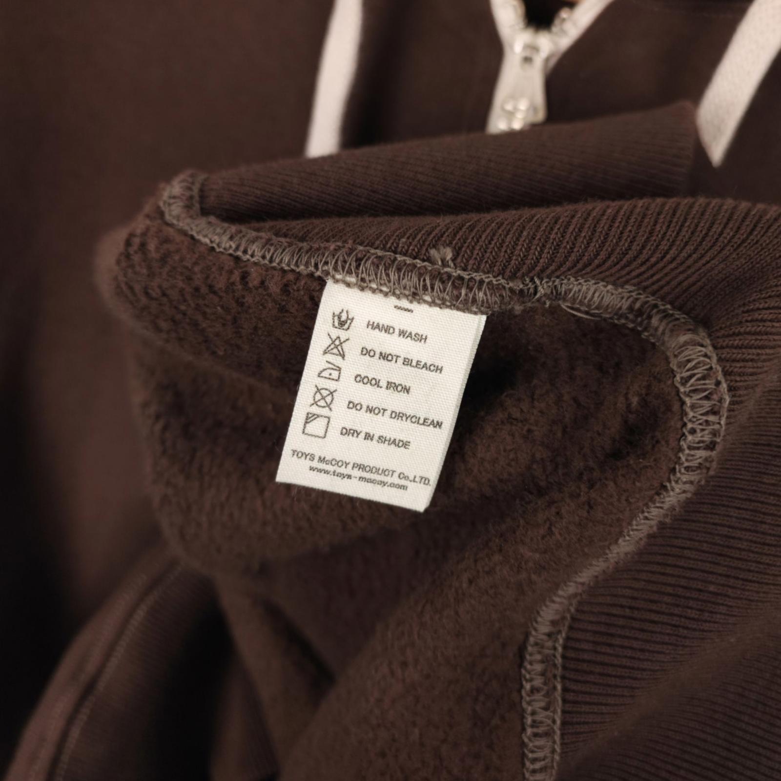 TOYS MCCOY McHill Sportswear Men's Made in Japan Brown USCG Hoodie