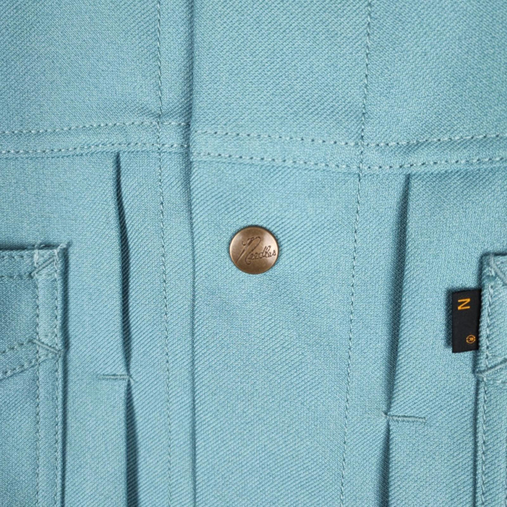 NEEDLES Men's Light Blue Made in Japan Penny Jean Jacket